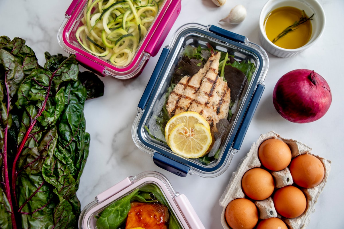 Healthy meal preparation and planning